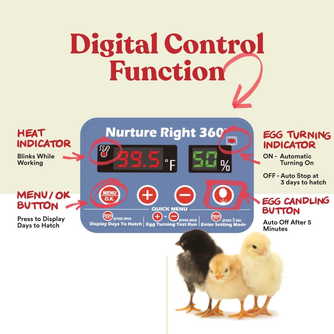 Nurture Right 360 Egg Incubator Uneek Poultry