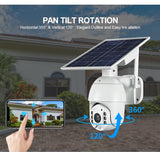 4G Solar PTZ Camera