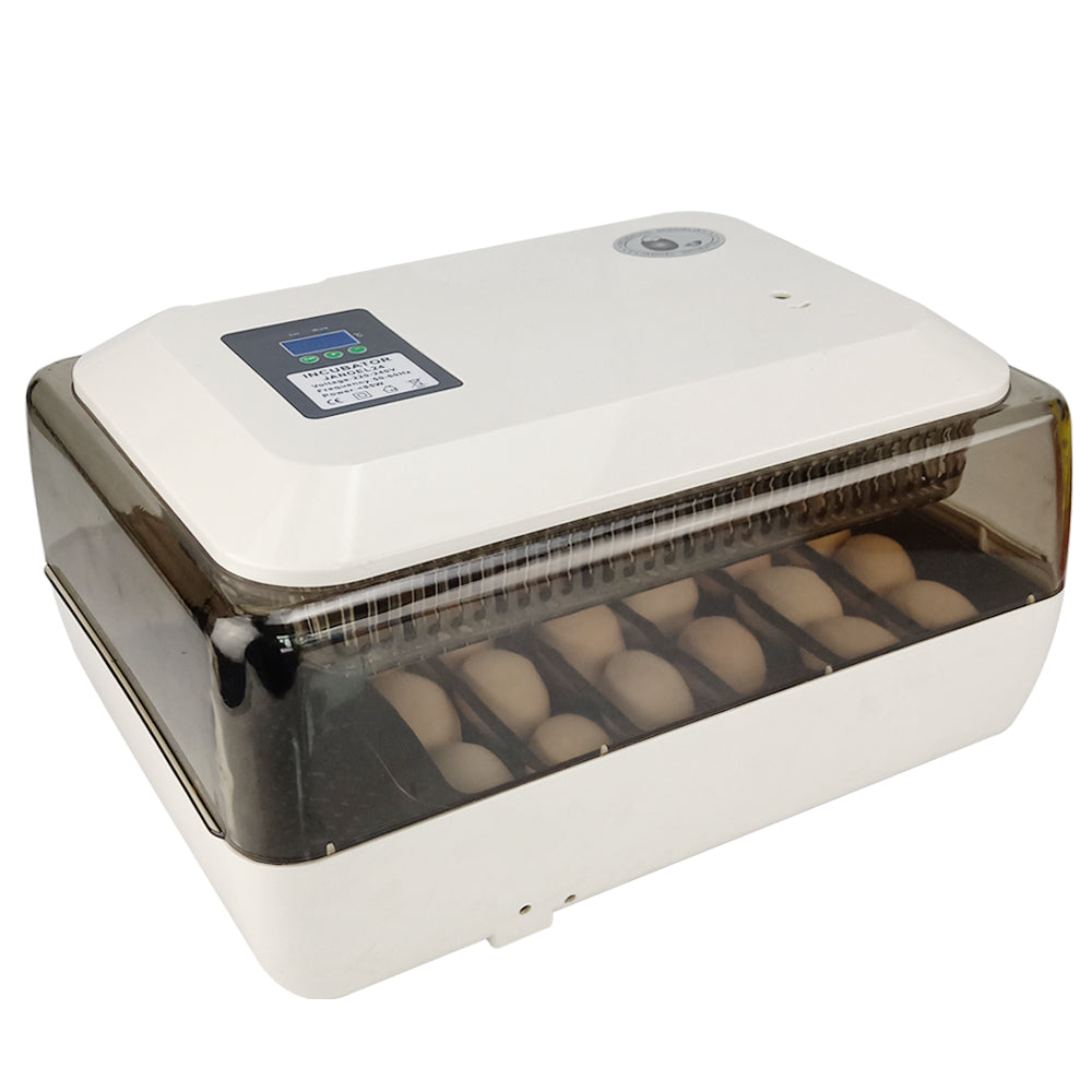 孵化器　インキュベーター　JANOEL24 JANOEL 24 Egg Incubator Automatic Digital LED Turning