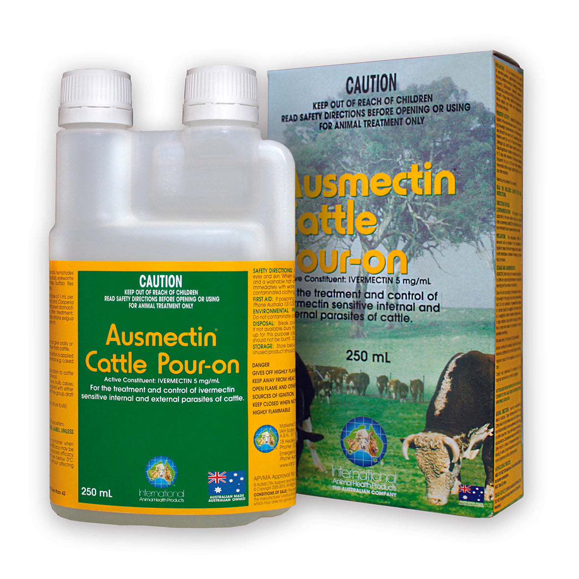 Ausmectin Ivermectin Cattle Drench Pour On Uneek Poultry
