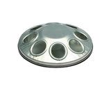 Bainbridge Galvanised Chick Feeder — 8 Hole