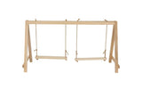 Bainbridge Chicken Playground — Wooden Double Swing