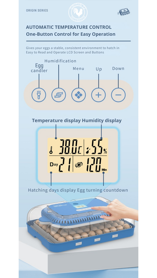 Origin 72 Incubator