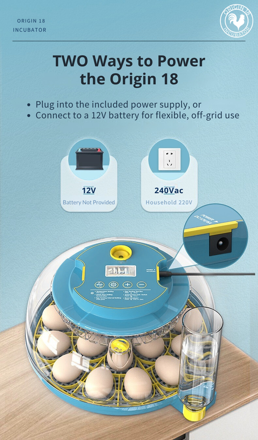 Origin 18 Incubator