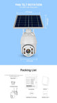 4G Solar PTZ Camera