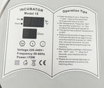 Janoel 18S Incubator - New Upgraded Model